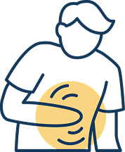 Voimakkaat vatsakivut